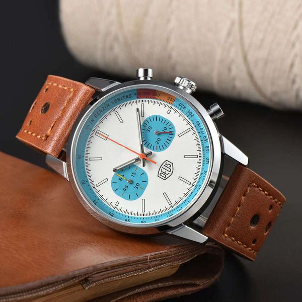 Designer Breit Watches Men's Luxury watches Top watch Timed men's leisure quartz five needle multifunctional waterproof luminous belt watch quartz watchSVBK
Designer Breit Watches Men's Luxury watches Top watch Timed men's leisure quartz five needle multifunctional waterproof luminous belt watch quartz watchSVBK