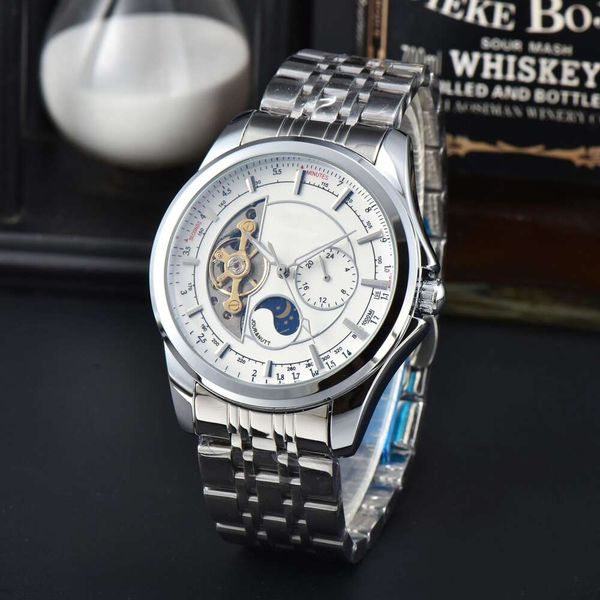 Designer Breit Watches Men's Luxury watches Centennial Machinery Watch Tourbillon Sun Moon Stars Fully Automatic Business and Leisure Precision Steel Men's Watch
Designer Breit Watches Men's Luxury watches Centennial Machinery Watch Tourbillon Sun Moon Stars Fully Automatic Business and Leisure Precision Steel Men's Watch