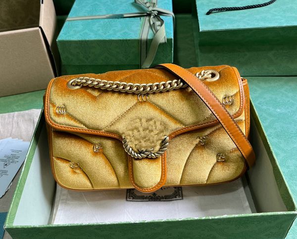 10A Mirror quality New Velvet Genuine Leather Marmont Designer Bag Crossbody Bags Lady Women Handbag Shoulder bags Purse With Box, Green 22cm small
10A Mirror quality New Velvet Genuine Leather Marmont Designer Bag Crossbody Bags Lady Women Handbag Shoulder bags Purse With Box, Green 22cm small
