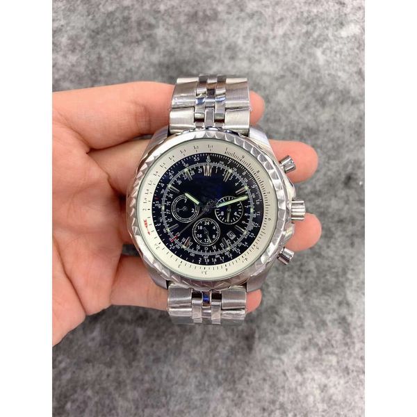 Designer Breit Watches Men's Luxury watches Top watch 2021bnl black faced stainless steel fashion casual men's automatic mechanical watch top quality luxury watches
Designer Breit Watches Men's Luxury watches Top watch 2021bnl black faced stainless steel fashion casual men's automatic mechanical watch top quality luxury watches
