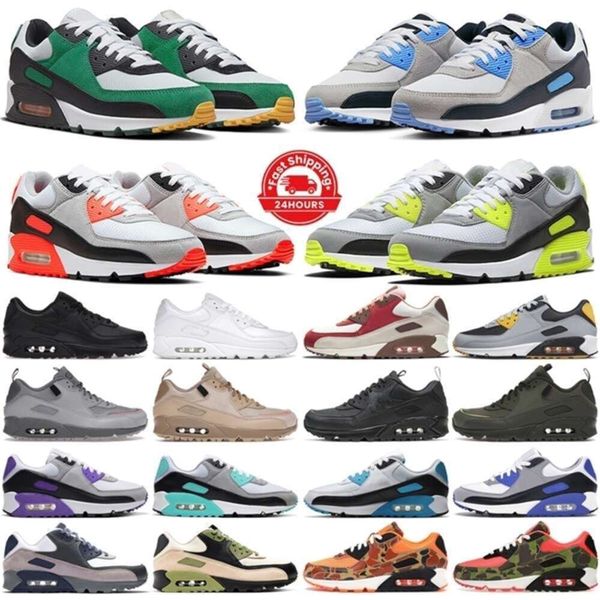 Designer 90 Running Shoes Women Sneakers Triple Black White Bacon Infrared Og Volt Batman Gorge Green University Blue Mens Trainers Outdoor Sports Runners
Designer 90 Running Shoes Women Sneakers Triple Black White Bacon Infrared Og Volt Batman Gorge Green University Blue Mens Trainers Outdoor Sports Runners