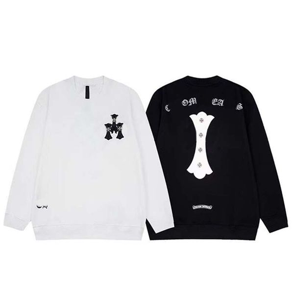 Designer Hoodless Sweatshirts Chr0omeHearts Sweatshir Casual Set Men's and Women's Fashion Street Wear Pullover Couple Hoodless Sweatshir Top Clothing, C1
Designer Hoodless Sweatshirts Chr0omeHearts Sweatshir Casual Set Men's and Women's Fashion Street Wear Pullover Couple Hoodless Sweatshir Top Clothing, C1