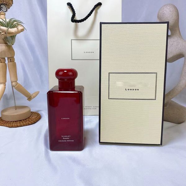 

Perfume for Women and Men Floral Note Fragrance SCARLET POPPY Unisex Charming Natural Spray Cologne Intense 100 ML Neutral Long Lasting Pleasant Scent 3.4 fl.oz