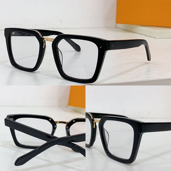 NEW designer men and women optical frame glasses reading square frame metal nose bridge front with letter studs temples with gold signature transparent glasses 2090
NEW designer men and women optical frame glasses reading square frame metal nose bridge front with letter studs temples with gold signature transparent glasses 2090