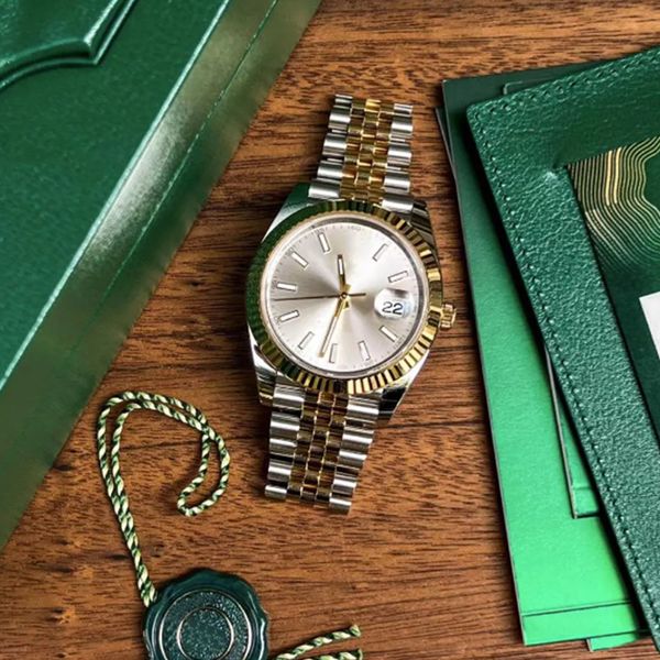Luxury Men's Watch 41mm/36mm Luxury Women's Watch Blue dial waterproof 904L stainless steel sapphire waterproof automatic mechanical watch montre de luxe, Green
Luxury Men's Watch 41mm/36mm Luxury Women's Watch Blue dial waterproof 904L stainless steel sapphire waterproof automatic mechanical watch montre de luxe, Green