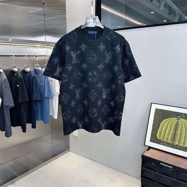 Tshirt Spring/summer Trend Fashion Short Sleeve T-shirt High Quality Jacquard Women's Men's Clothing Size M-xxxl Color Black and White T55D3
Tshirt Spring/summer Trend Fashion Short Sleeve T-shirt High Quality Jacquard Women's Men's Clothing Size M-xxxl Color Black and White T55D3