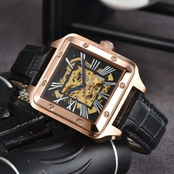 Designer Carti's Watches Fashion Luxury Watch Classic watches Commercial men's hollow Tourbillon automatic machinery casual belt watch top quality luxury watch
Designer Carti's Watches Fashion Luxury Watch Classic watches Commercial men's hollow Tourbillon automatic machinery casual belt watch top quality luxury watch