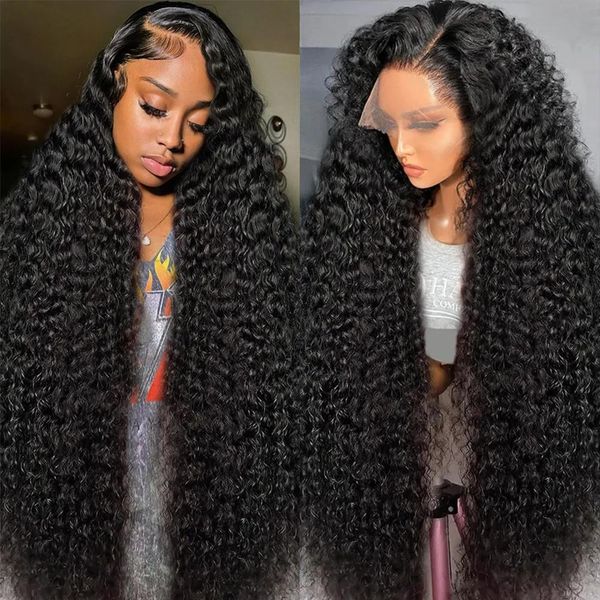 Wigs 13x4 13X6 Transparent Lace Front Human Hair Wigs Brazilian Deep Wave 4X4 Lace Closure Wig Wet and Wavy Water Curly Glueless Wig, 5x5 glueless wig
Wigs 13x4 13X6 Transparent Lace Front Human Hair Wigs Brazilian Deep Wave 4X4 Lace Closure Wig Wet and Wavy Water Curly Glueless Wig, 5x5 glueless wig