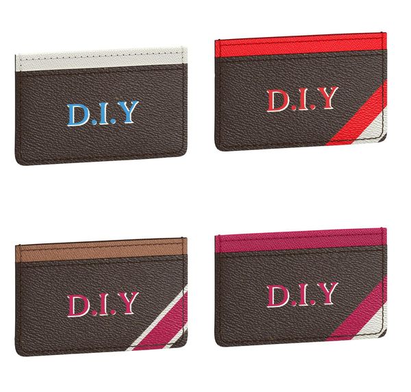 Card Holders Women MEN bag personalisation streak letter Custom bag DIY Do It Yourself handmade Customized personalized customizing Name, White inside
Card Holders Women MEN bag personalisation streak letter Custom bag DIY Do It Yourself handmade Customized personalized customizing Name, White inside