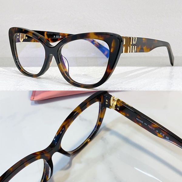 

Designer MIMI logo cat eye optical frame reading eyewear fashionable men and women, oval acetate transparent glasses anti blue light 05VV Leisure Library eyeglasses