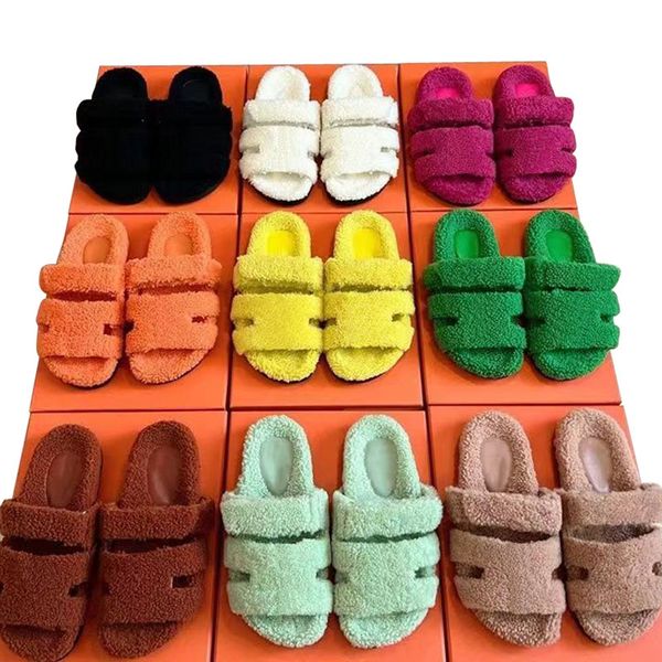 Fur Slippers Designer Wool Slides Women Mens Sandals Winter Warm Australia Home Shoes Casual Mules DESIGNERORIGINAL004, Grey
Fur Slippers Designer Wool Slides Women Mens Sandals Winter Warm Australia Home Shoes Casual Mules DESIGNERORIGINAL004, Grey