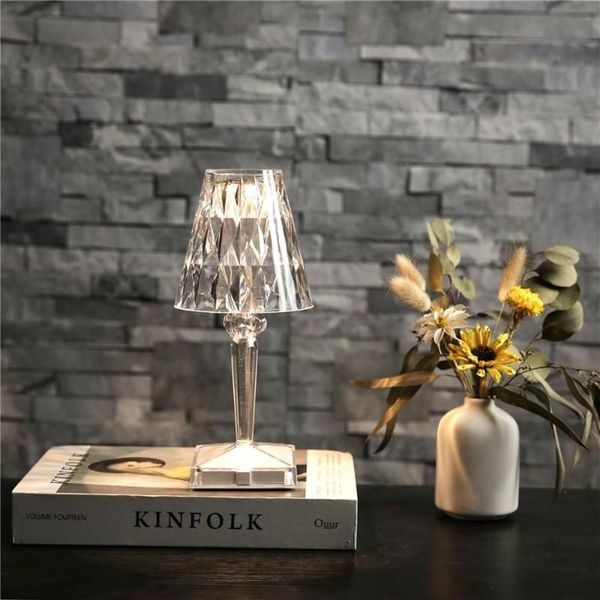 Lights Night Italian Kartell Battery USB Touch Sensor Bed Lamp Decor Restaurant Table Lamps Acrylic Diamond Desk Light Fixtures351o s
Lights Night Italian Kartell Battery USB Touch Sensor Bed Lamp Decor Restaurant Table Lamps Acrylic Diamond Desk Light Fixtures351o s