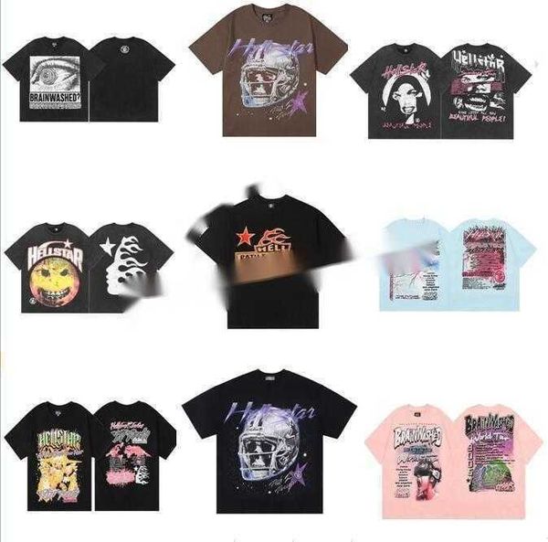 Summer T Shirts For Men Rapper Hell Star Tshirt Wash Grey Heavy Craft Women Short Sleeve Tops Mens High Street T-shirt Fashion T Shirt Retro Niche Painting Tshirts, P3
Summer T Shirts For Men Rapper Hell Star Tshirt Wash Grey Heavy Craft Women Short Sleeve Tops Mens High Street T-shirt Fashion T Shirt Retro Niche Painting Tshirts, P3