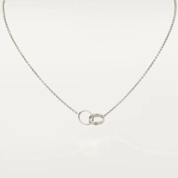 Designer Pendant New Classic Design Double Loop Charms Love Necklace for Women Girls 316L Titanium Steel Wedding Jewelry Collares Collier
Designer Pendant New Classic Design Double Loop Charms Love Necklace for Women Girls 316L Titanium Steel Wedding Jewelry Collares Collier