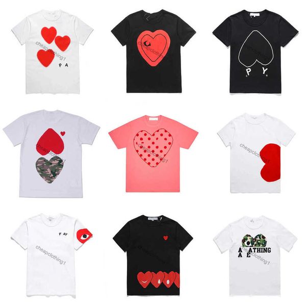 

Summer Party Tops Designer Mens T Shirt Heart Crewneck Breathable Sporty Womens T Shirts For Men Clothes Cotton Short Sleeves Lovers Clothing Street T-shirt, 11
