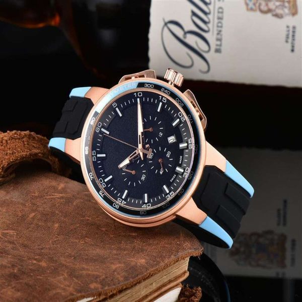 

Designer Tissoity Watch Classic Watches Luxury watches for men and women 2023 Men's Leisure Rubber Band Quartz 6-Pin Running Second Men's T Watch quality luxury watches