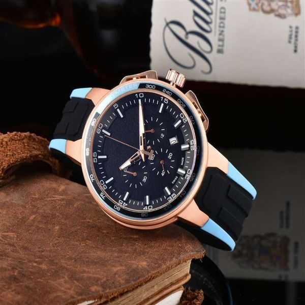 Designer Tissoity Watch Classic Watches Luxury watches for men and women 2023 Men's Leisure Rubber Band Quartz 6-Pin Running Second Men's T Watch quality luxury watches
Designer Tissoity Watch Classic Watches Luxury watches for men and women 2023 Men's Leisure Rubber Band Quartz 6-Pin Running Second Men's T Watch quality luxury watches