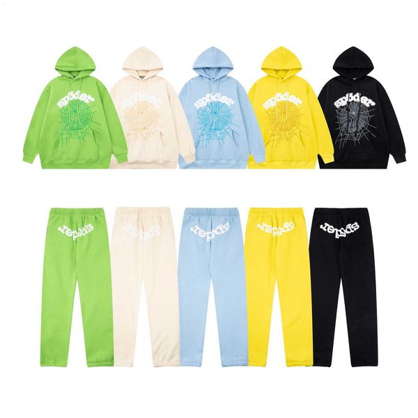 Tracksuit Men 555 Hoodie Spider Hoodies Sp5der hoodie Designer hoodies Women Autumn/Winter Fashion sp5der 555555 Hip Hop Unisex Casual Hooded Plush Sweater Set
Tracksuit Men 555 Hoodie Spider Hoodies Sp5der hoodie Designer hoodies Women Autumn/Winter Fashion sp5der 555555 Hip Hop Unisex Casual Hooded Plush Sweater Set