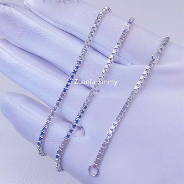 2Mm Sterling Sier 16In 18In 20In 22In 24In Hip Hop Box Plain Chain Necklace 
2Mm Sterling Sier 16In 18In 20In 22In 24In Hip Hop Box Plain Chain Necklace