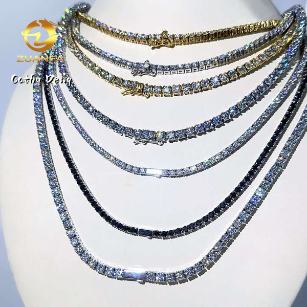 Ready Shipping Pass Test Hip Hop Necklace 316L Stainless Steel With Moissanite Diamond Tennis Chain For Men And Women
Ready Shipping Pass Test Hip Hop Necklace 316L Stainless Steel With Moissanite Diamond Tennis Chain For Men And Women