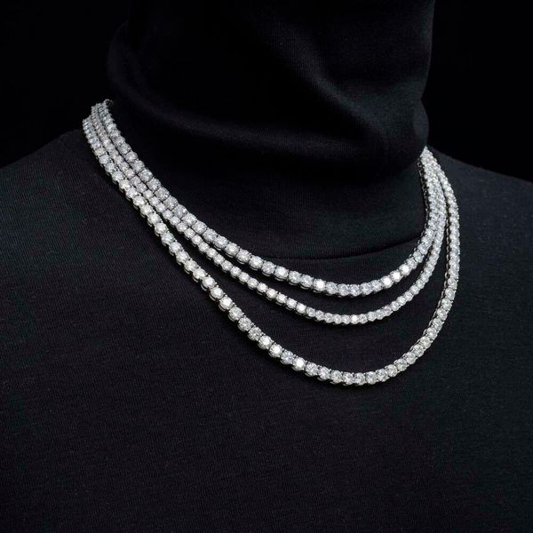 2022 Hot Sale Jewelry Fashion Sterling Sier Iced Out 4Mm D Colorless Moissanite Tennis Chain
2022 Hot Sale Jewelry Fashion Sterling Sier Iced Out 4Mm D Colorless Moissanite Tennis Chain