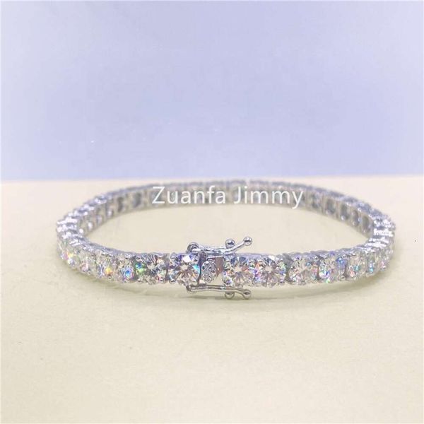 Double Safety Clasps Sterling Sier Man Jewelry 5Mm Stone Cluster 50 Pointers Moissanite Bracelet
Double Safety Clasps Sterling Sier Man Jewelry 5Mm Stone Cluster 50 Pointers Moissanite Bracelet