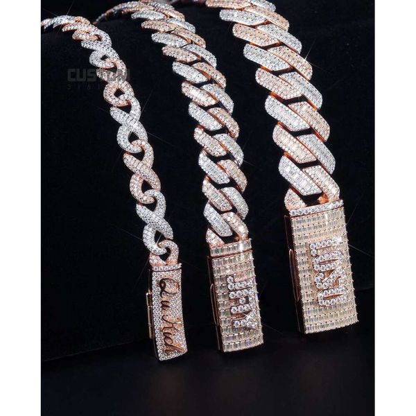 Hot Sell Men Jewelry Gold Plated 3 Row Stones VVS Miami Cuban Link Necklace Moissanite Mens Chain
Hot Sell Men Jewelry Gold Plated 3 Row Stones VVS Miami Cuban Link Necklace Moissanite Mens Chain
