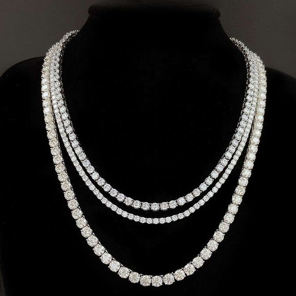 Hotsale Iecd Out Jewelry 18Inchs/20Inchs/ 22Inchs 3Mm VVS Moissanite Stone S Tennis Necklace
Hotsale Iecd Out Jewelry 18Inchs/20Inchs/ 22Inchs 3Mm VVS Moissanite Stone S Tennis Necklace