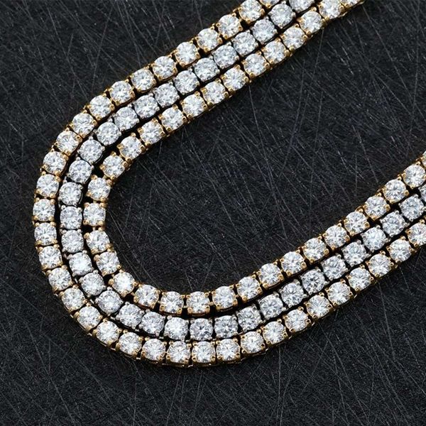 Custom 3Mm 4Mm 5Mm 6Mm 6.5Mm Width Wholesale Good Quality Zircon Sier Tennis Chain Cz Necklace
Custom 3Mm 4Mm 5Mm 6Mm 6.5Mm Width Wholesale Good Quality Zircon Sier Tennis Chain Cz Necklace