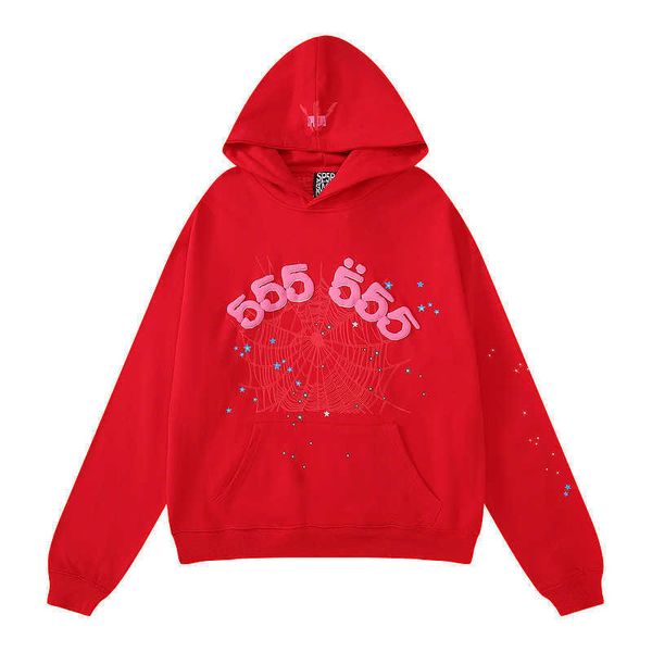 

Tracksuit Men 555 Hoodie Spider Hoodies Sp5der hoodie Designer hoodies Women Young Thug Unisex sp5der 555555 Pink Hoodie Sweater Hoodies High quality sportswear, Added 8207 blue