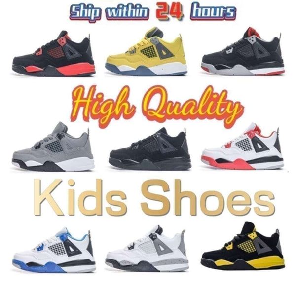 Jumpman 4s Boys Toddler Sneakers Kids Shoes Cool Grey Thunder University Blue Children Basketball Shoe Black Cat Designer Military Baby Kid Youth, Beige
Jumpman 4s Boys Toddler Sneakers Kids Shoes Cool Grey Thunder University Blue Children Basketball Shoe Black Cat Designer Military Baby Kid Youth, Beige