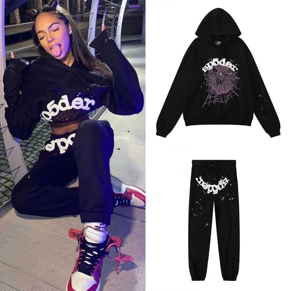 Tracksuit Men 555 Hoodie Spider Hoodies Sp5der hoodie Designer hoodies Women sp5der 555555 Colorful Star spider Web Foam Letter Printed Hoodie quality sportswear, Black 8202
Tracksuit Men 555 Hoodie Spider Hoodies Sp5der hoodie Designer hoodies Women sp5der 555555 Colorful Star spider Web Foam Letter Printed Hoodie quality sportswear, Black 8202