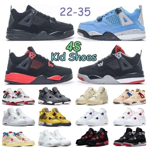 Kids Shoes Designer 4s Baby Basketball Sneakers Soft Boys Girls Thunder Military Black Cat Shoe Kid Children Outdoor Sneaker Size Eur 22-35, Beige
Kids Shoes Designer 4s Baby Basketball Sneakers Soft Boys Girls Thunder Military Black Cat Shoe Kid Children Outdoor Sneaker Size Eur 22-35, Beige