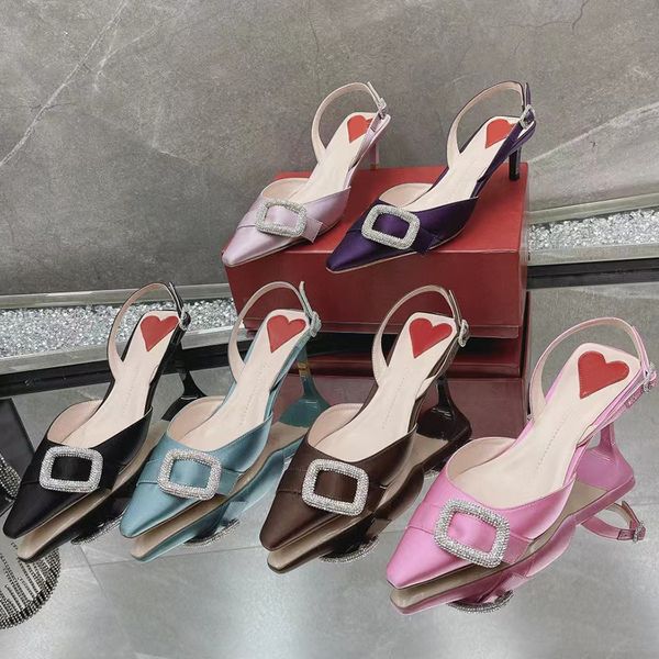 dress shoes elegant summer Satin crystal encrusted sandals for women slingback pumps luxury footwear women high heels party wedding Kitten Heel Designer shoes, Sky blue
dress shoes elegant summer Satin crystal encrusted sandals for women slingback pumps luxury footwear women high heels party wedding Kitten Heel Designer shoes, Sky blue