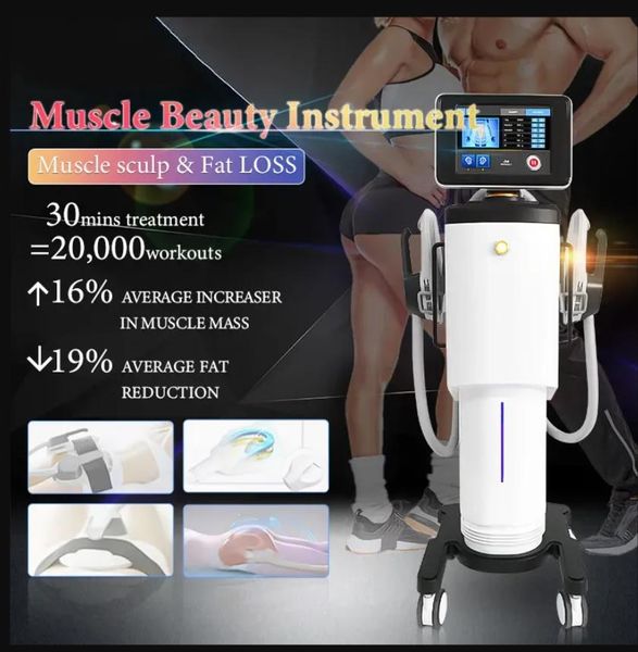 

2024 Non-exercise Home Use Workout Machine for Body Slimming Fat Removal Muscle Shaping HI-EMT Physiotherapy Buttock Lifting Blood Flow Promoting Device