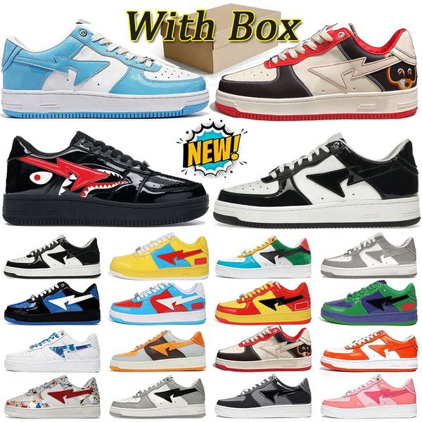 Designer Casual Shoes sk8 sta Shark Low White Grey Black Purple Red Blue Pink Beige Camo Patent Leather Suede Mens Women Sport Sneaker Trainer, Color #19
Designer Casual Shoes sk8 sta Shark Low White Grey Black Purple Red Blue Pink Beige Camo Patent Leather Suede Mens Women Sport Sneaker Trainer, Color #19