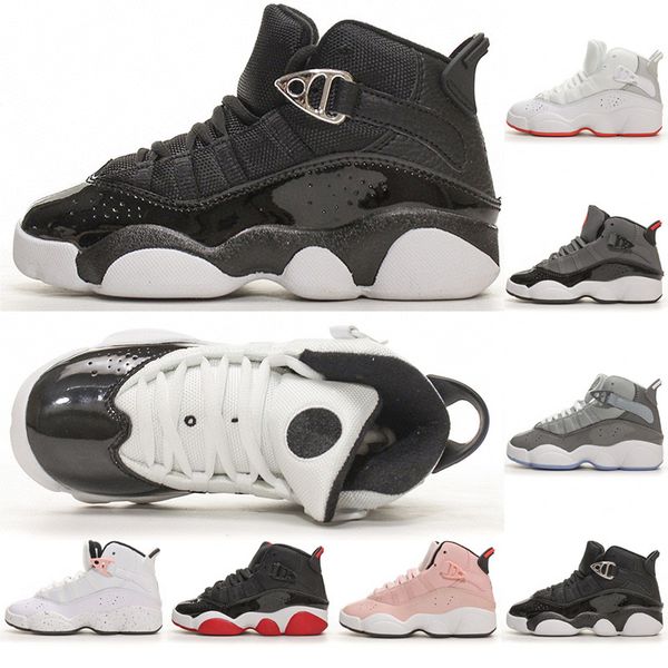 Kids Basketball Shoes Jumpman 6 Black Deadly Pink Gym Red Athletic Sneakers Kid Shoe XII Toddler Children Sport Sneaker Leather Trainers Size 25-35
Kids Basketball Shoes Jumpman 6 Black Deadly Pink Gym Red Athletic Sneakers Kid Shoe XII Toddler Children Sport Sneaker Leather Trainers Size 25-35