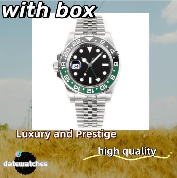 AAAAA Men's Watch 2813 mechanical movement ceramic dial 40mm 904L stainless steel sapphire luminous mechanical Montre de Luxe best-selling model
AAAAA Men's Watch 2813 mechanical movement ceramic dial 40mm 904L stainless steel sapphire luminous mechanical Montre de Luxe best-selling model
