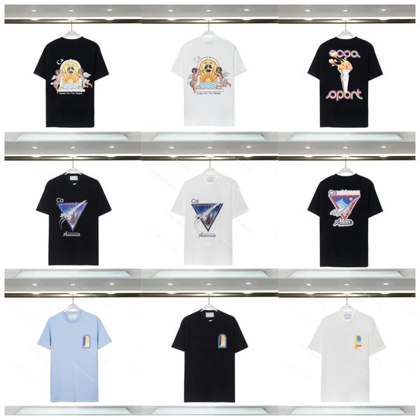Designer T-shirt men women Cotton T-shirt Casa spring/summer new Wonderland Gate Star Castle casa letter short-sleeved couple T-shirt JVTJ
Designer T-shirt men women Cotton T-shirt Casa spring/summer new Wonderland Gate Star Castle casa letter short-sleeved couple T-shirt JVTJ