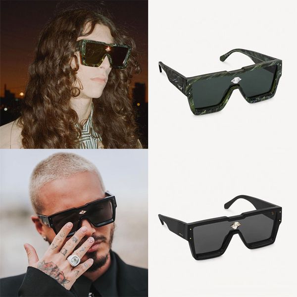 Cyclone Sunglasses 1:1 millionaire Sunglasses oversize square acetate frame front with reflective crystal temples with gold and silver metal letters Z1547 cool man
Cyclone Sunglasses 1:1 millionaire Sunglasses oversize square acetate frame front with reflective crystal temples with gold and silver metal letters Z1547 cool man