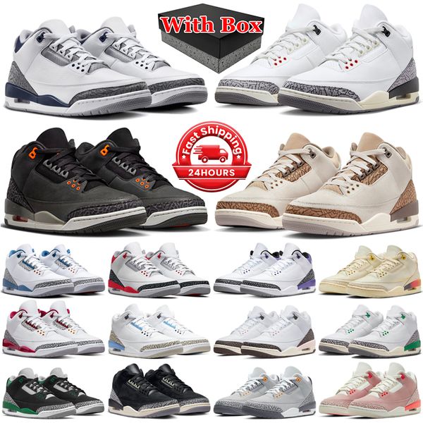 Jumpman 3 basketball shoes men women 3s White Cement Reimagined Midnight Navy Palomino Fear Medellin Sunset Fire Red Wizards mens trainers outdoor sports sneakers, 33
Jumpman 3 basketball shoes men women 3s White Cement Reimagined Midnight Navy Palomino Fear Medellin Sunset Fire Red Wizards mens trainers outdoor sports sneakers, 33