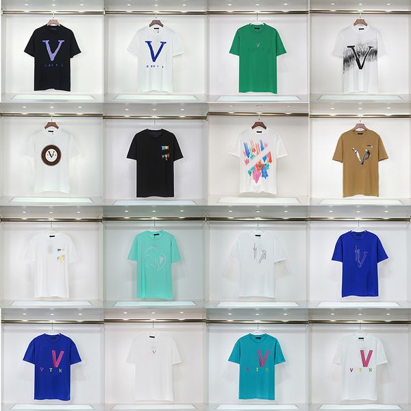 designer t shirt mens couple luxury letter tee womens all-match clothes washed simple fabric printing colorful white fashion skin-friendly tee O6HC, 006
designer t shirt mens couple luxury letter tee womens all-match clothes washed simple fabric printing colorful white fashion skin-friendly tee O6HC, 006