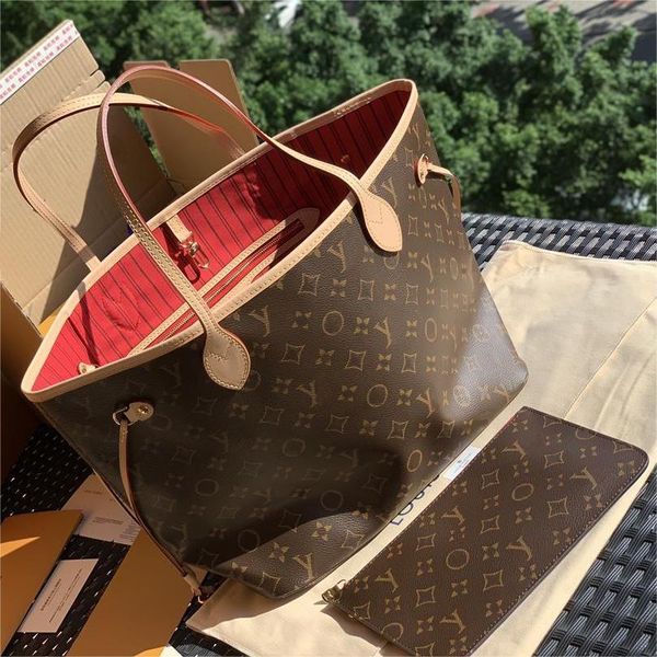 Luxury designer tote bag 2pcs set Women the tote bag leather handbag designer lady clutch purse retro shoulder Purse Crossbody Bag M41178/N41358, 6 brown
Luxury designer tote bag 2pcs set Women the tote bag leather handbag designer lady clutch purse retro shoulder Purse Crossbody Bag M41178/N41358, 6 brown