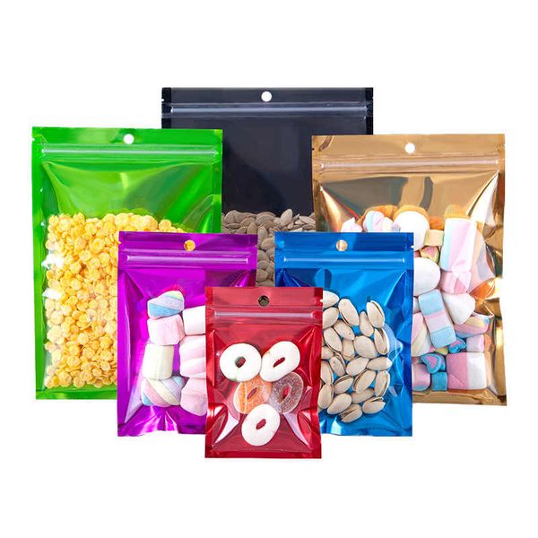 wholesale Aluminum Foil Mylar Packaging Bags Colorful Zipper — compare prices at CompareOffers