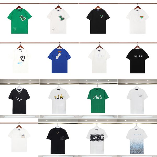 designer t shirt mens couple luxury letter tee womens all-match clothes washed polo fabric printing colorful Black white fashion embroidery tee CNFO, 001
designer t shirt mens couple luxury letter tee womens all-match clothes washed polo fabric printing colorful Black white fashion embroidery tee CNFO, 001