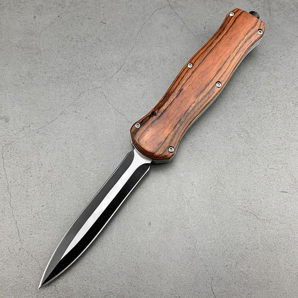 Camping Tactical Knife Wood Handle Portable Knives Hunting — compare prices at CompareOffers