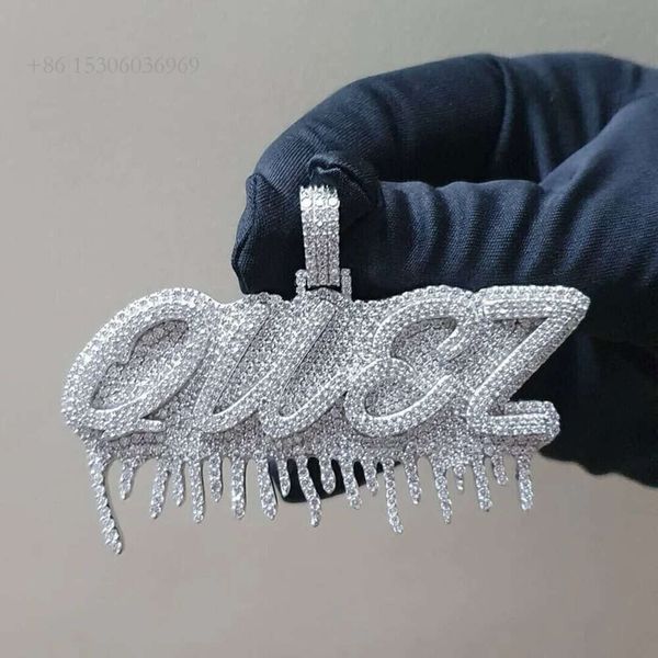 Master Rocks Jewelry Hiphop Custom Letter Sterling Sier Iced Out VVS Moissanite Pendant
Master Rocks Jewelry Hiphop Custom Letter Sterling Sier Iced Out VVS Moissanite Pendant