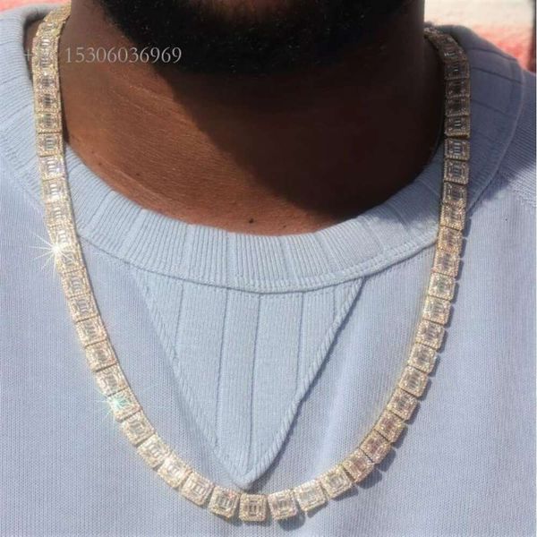 Master Rocks 9Mm Sterling Sier Iced Out Square Baguette Vvs Moissanite Tennis Chain
Master Rocks 9Mm Sterling Sier Iced Out Square Baguette Vvs Moissanite Tennis Chain