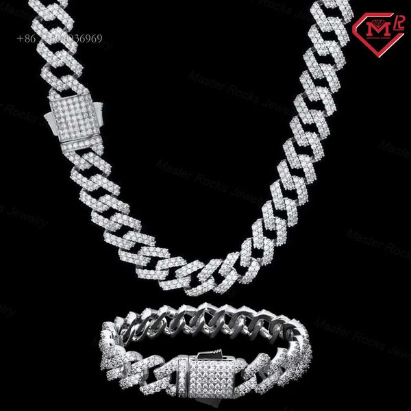 Sterling Sier Rose Gold Plated Iced Out Vvs Hiphop 14Mm Moissanite Cuban Link Chain
Sterling Sier Rose Gold Plated Iced Out Vvs Hiphop 14Mm Moissanite Cuban Link Chain