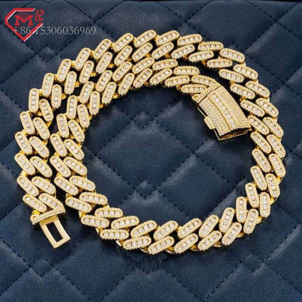 Custom Hiphop Miami 18Mm Gold Plated Pass Diamond Test Vvs Moissanite Cuban Link Chain
Custom Hiphop Miami 18Mm Gold Plated Pass Diamond Test Vvs Moissanite Cuban Link Chain